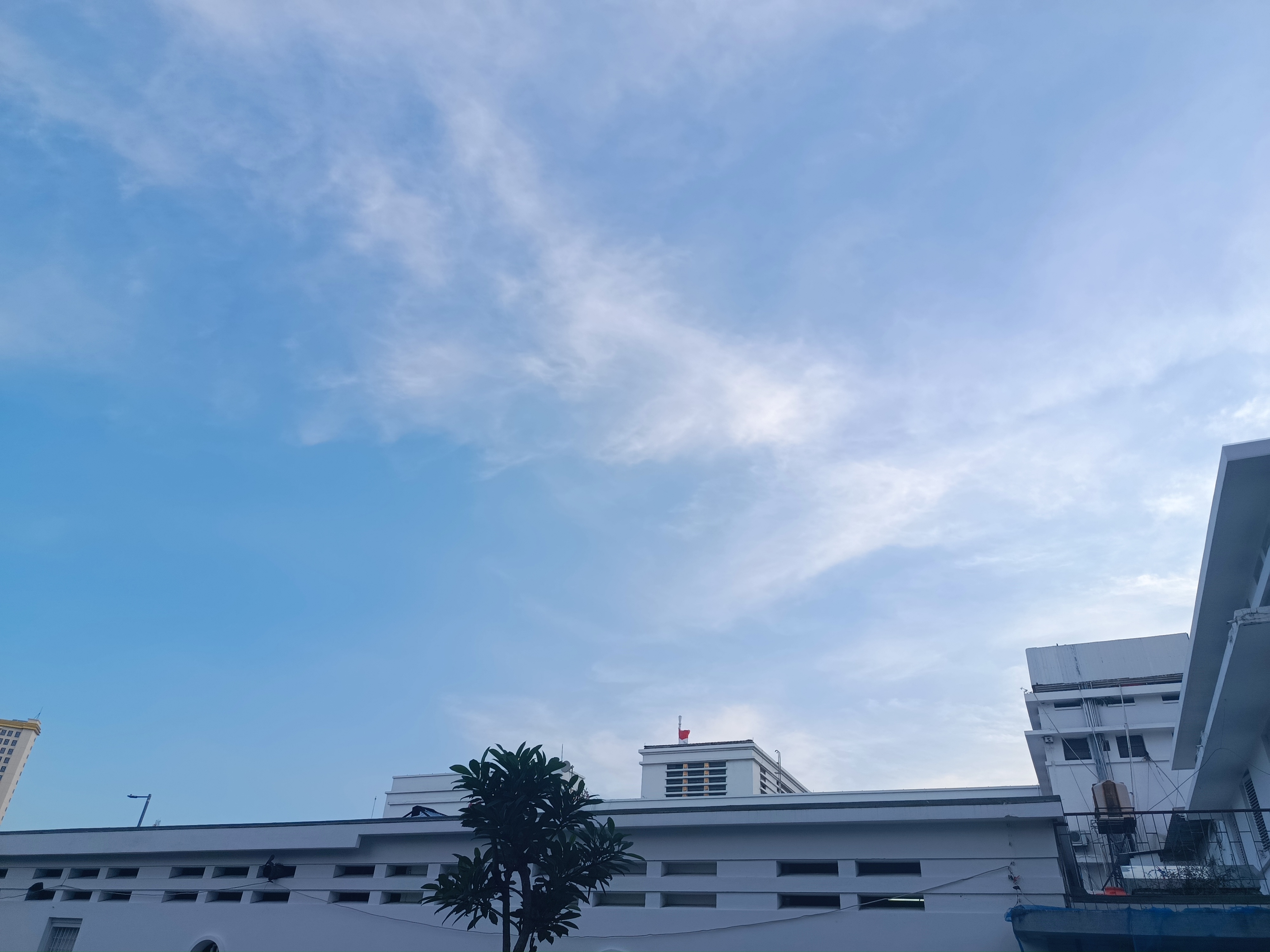 The sky above Kota Tua after graduation