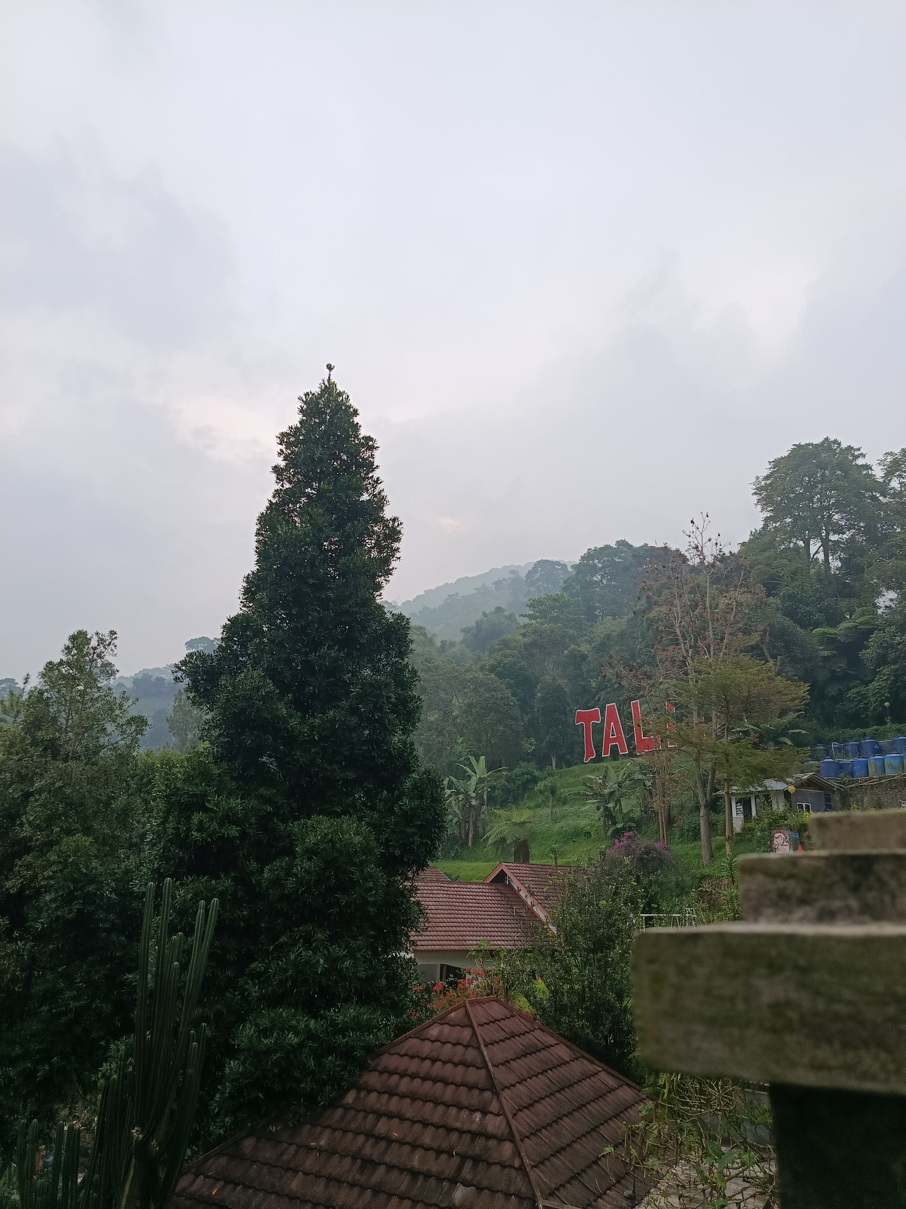 The Talita name seen during the uphill walk